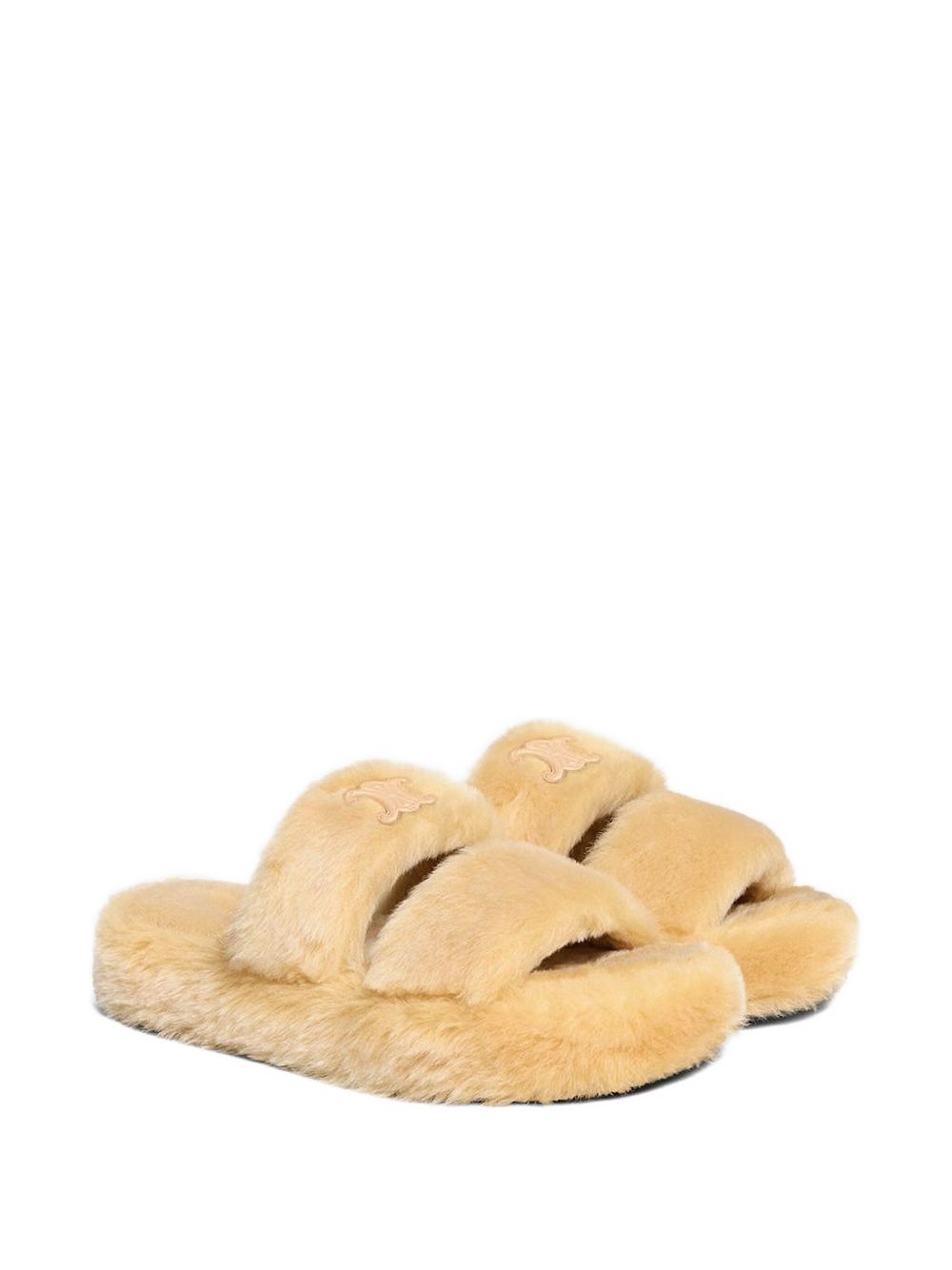 Celine Women Shearling Sandals
