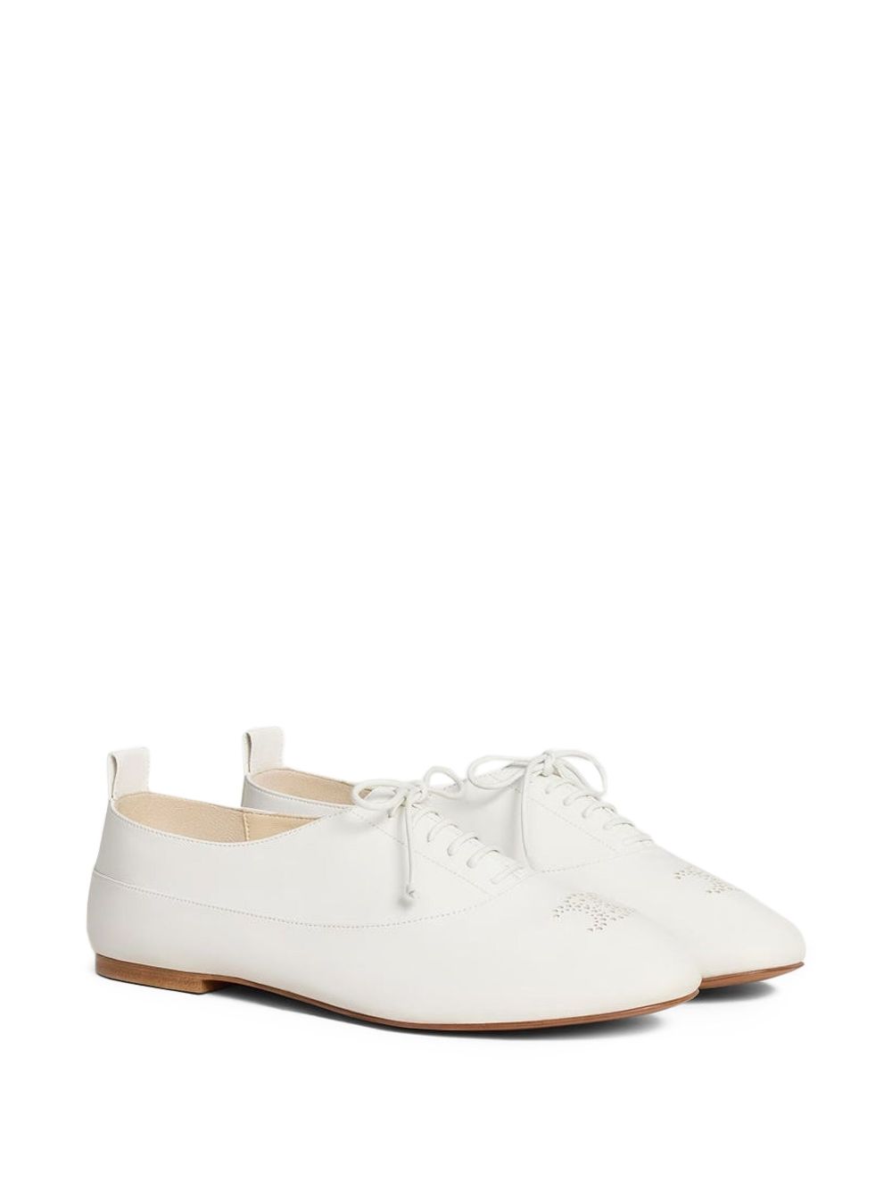 Celine Women Lise Leather Ballet Sneakers