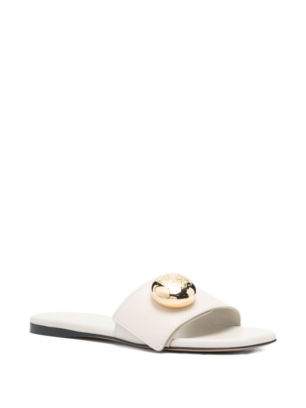 Loewe Women Pebble Leather Slides