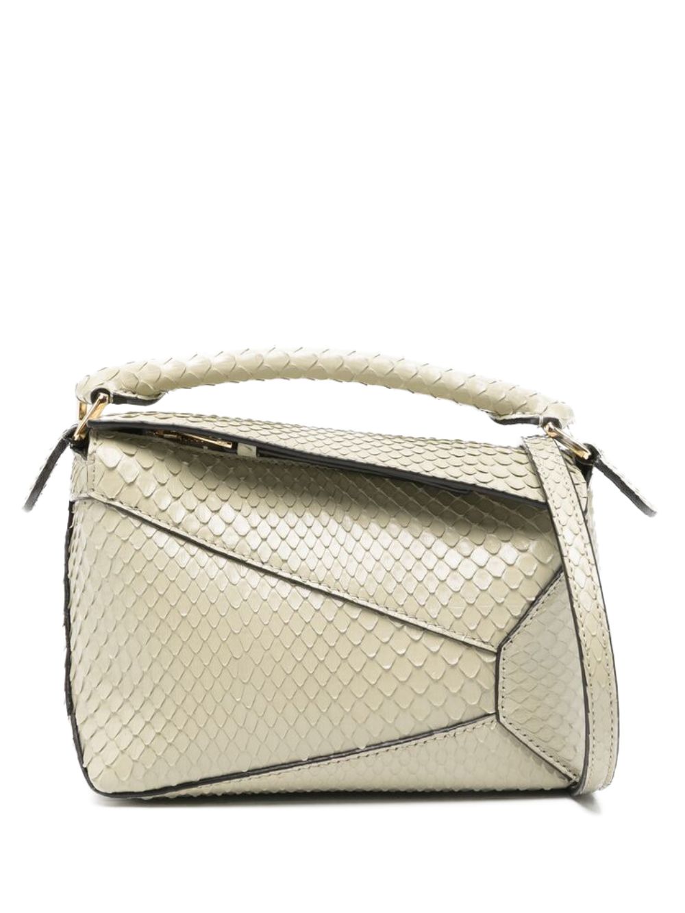 Loewe Women Puzzle Edge Mini Leather Handbag