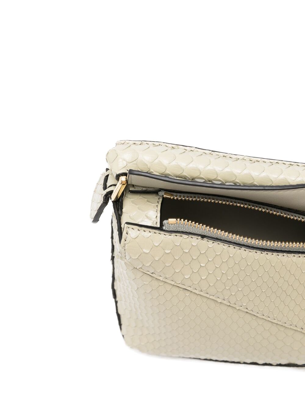 Loewe Women Puzzle Edge Mini Leather Handbag