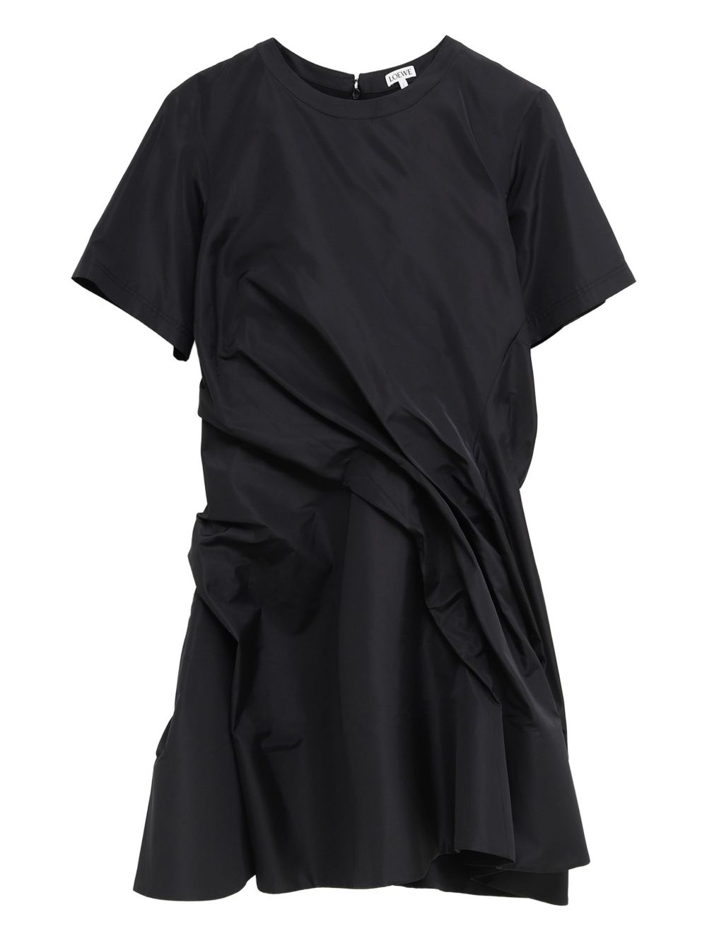Loewe Women Silk Blend Twisted Mini Dress