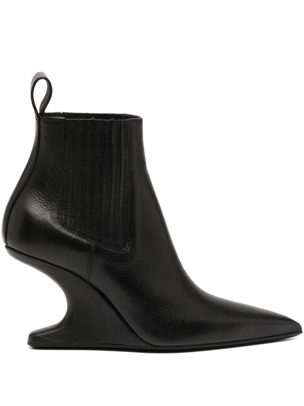 Rick Owens Women Leather Ankle Boots