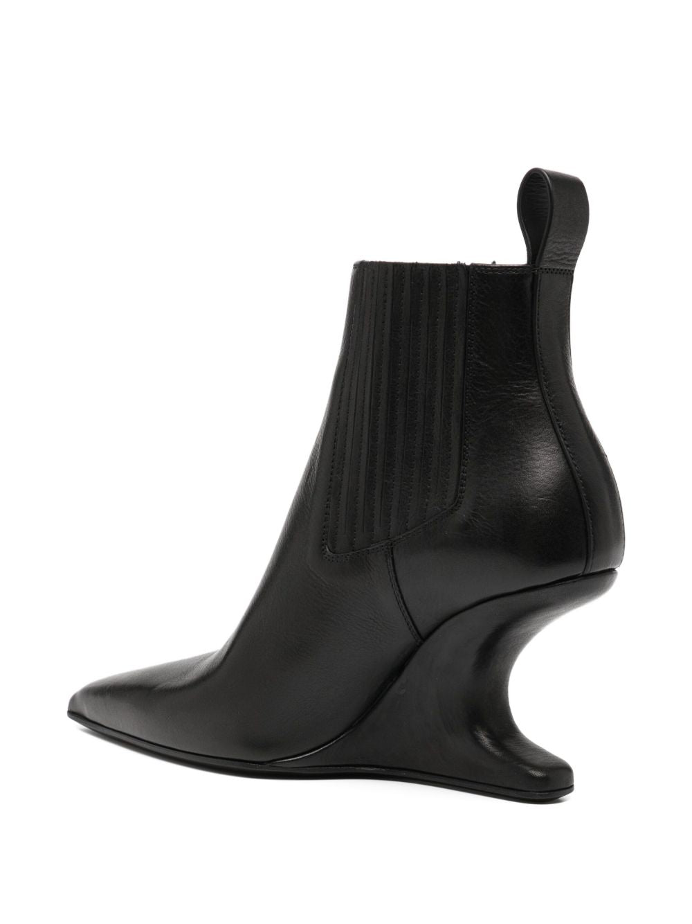 Rick Owens Women Leather Ankle Boots