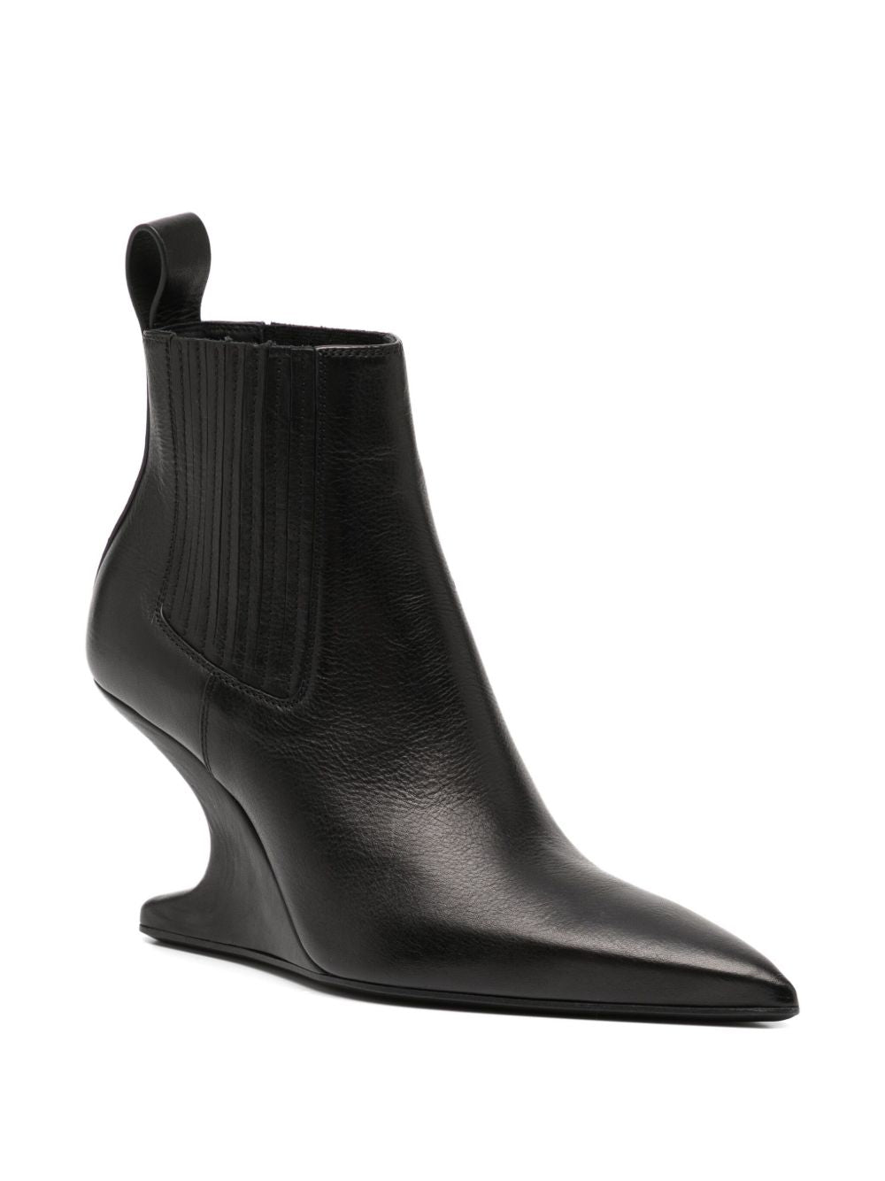 Rick Owens Women Leather Ankle Boots