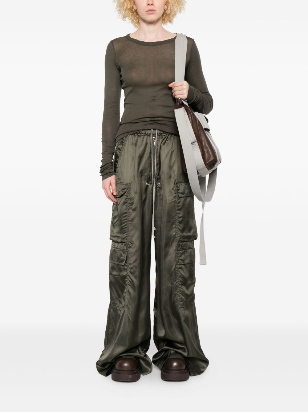 Rick Owens Women Carco Drawstring Trousers