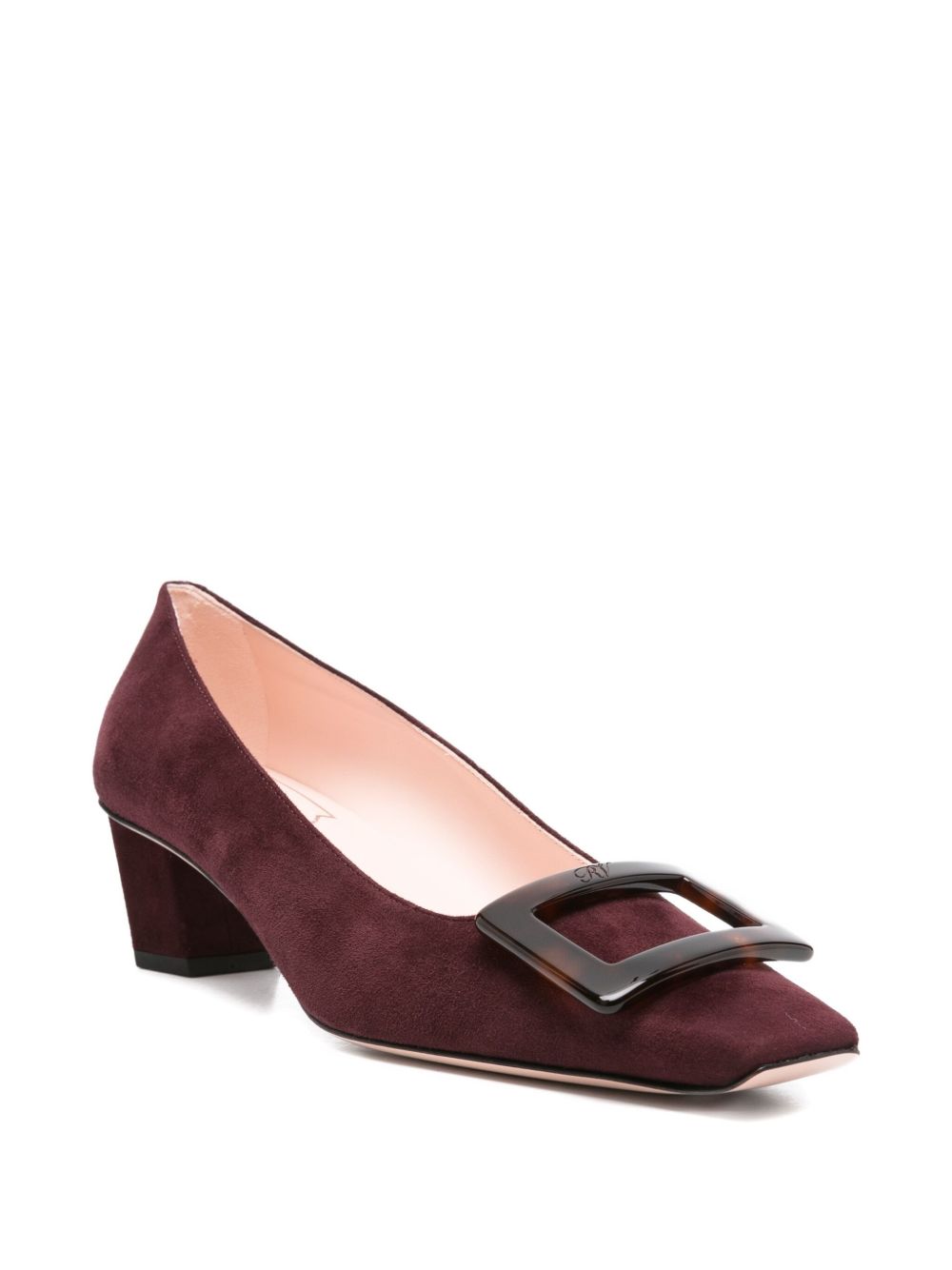 Roger Vivier Women Belle Vivier Turtle Leather Pumps
