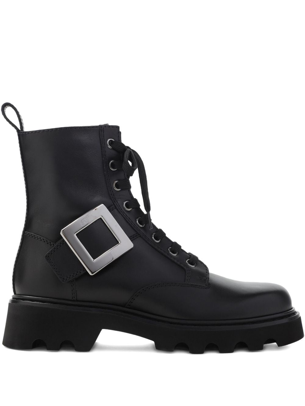 Roger Vivier Women Viv Rangers Leather Boots