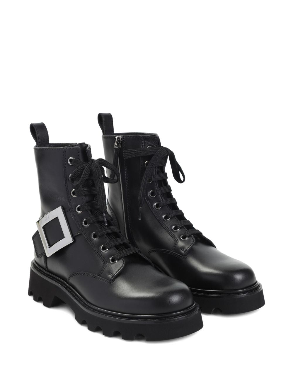 Roger Vivier Women Viv Rangers Leather Boots