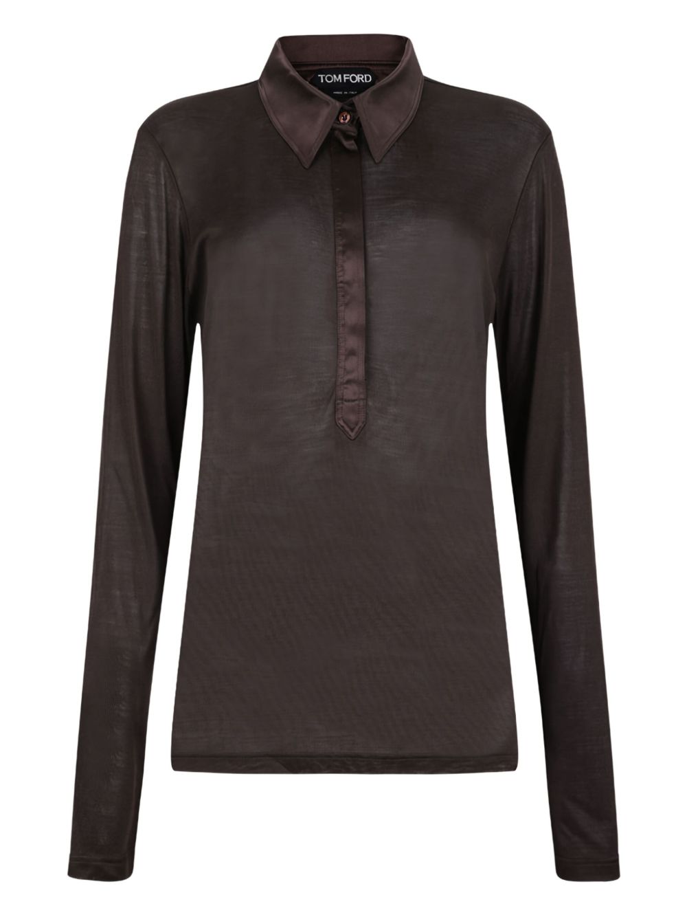 Tom Ford Women Silk Polo Shirt