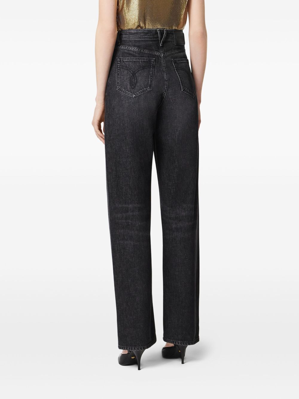 Versace Women Denim Cotton Jeans