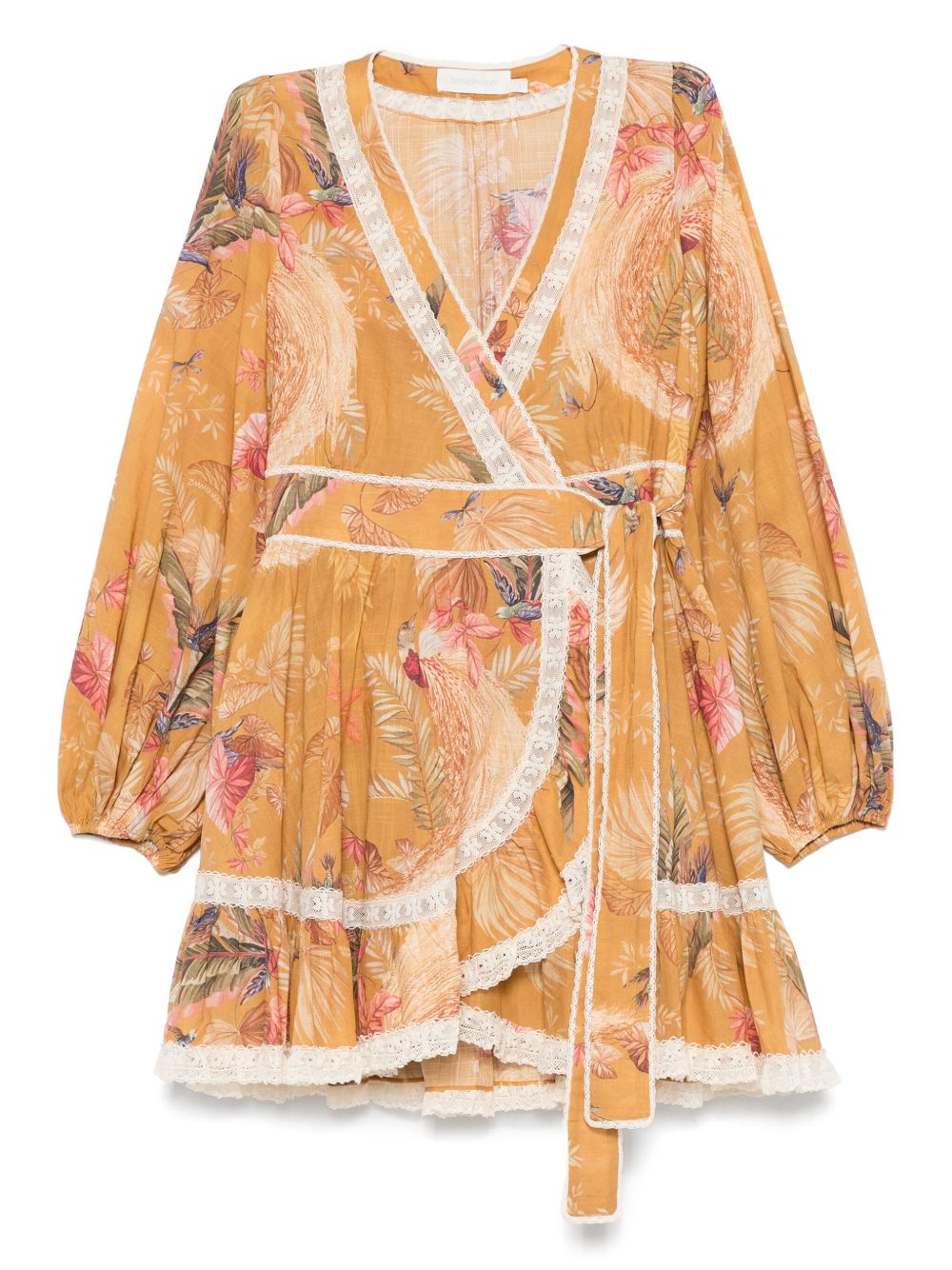 Zimmermann Women Ascension Cotton Mini Dress