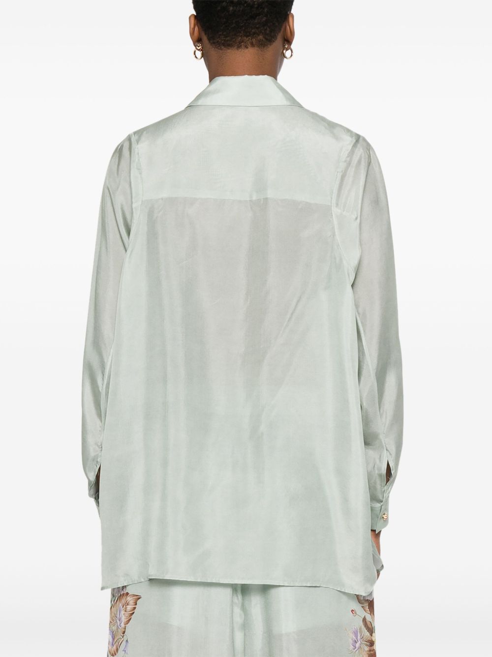 Zimmermann Women Coco Printed Silk Shirt