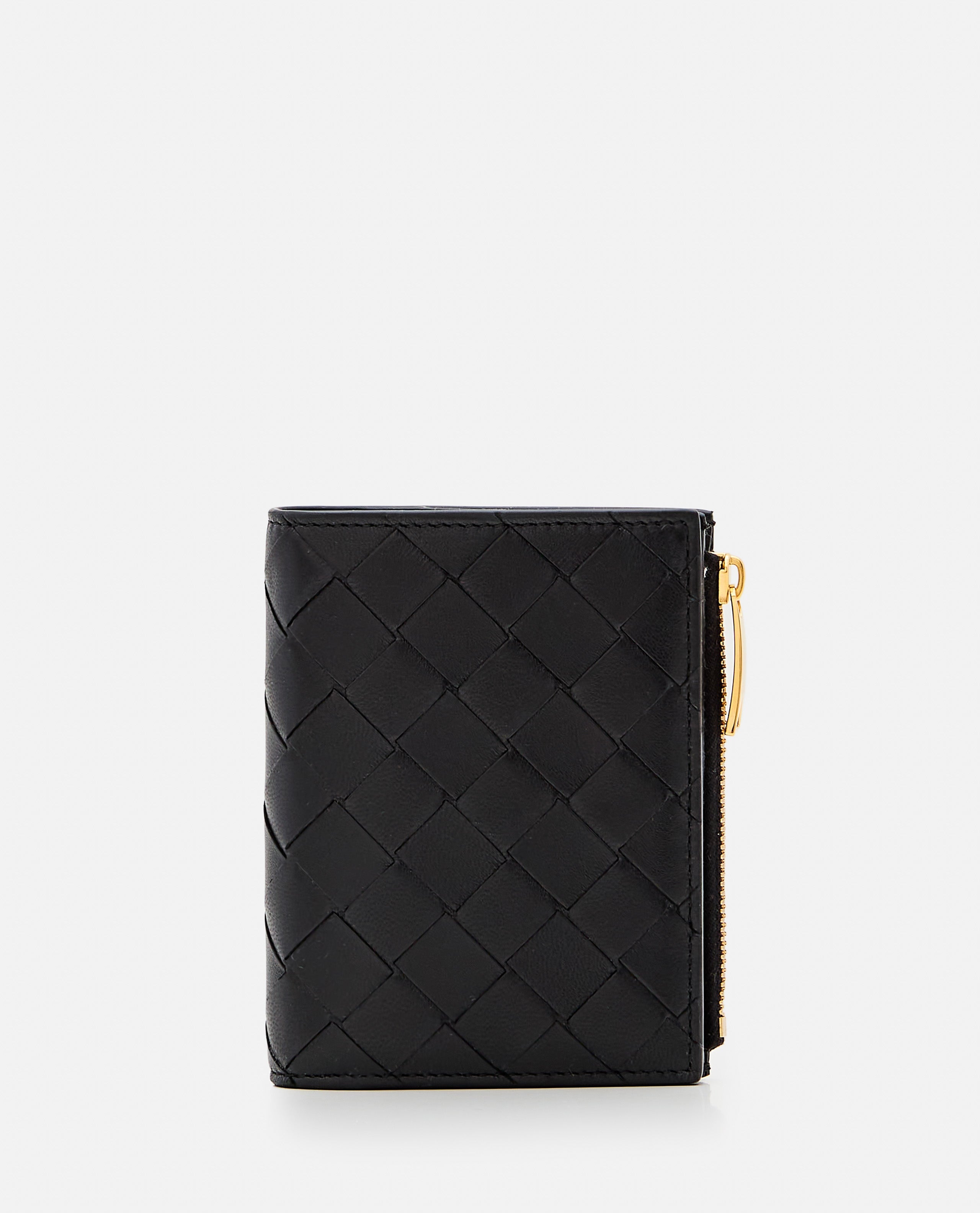 Bottega Veneta Women Leather Card-Holder Intrecciato
