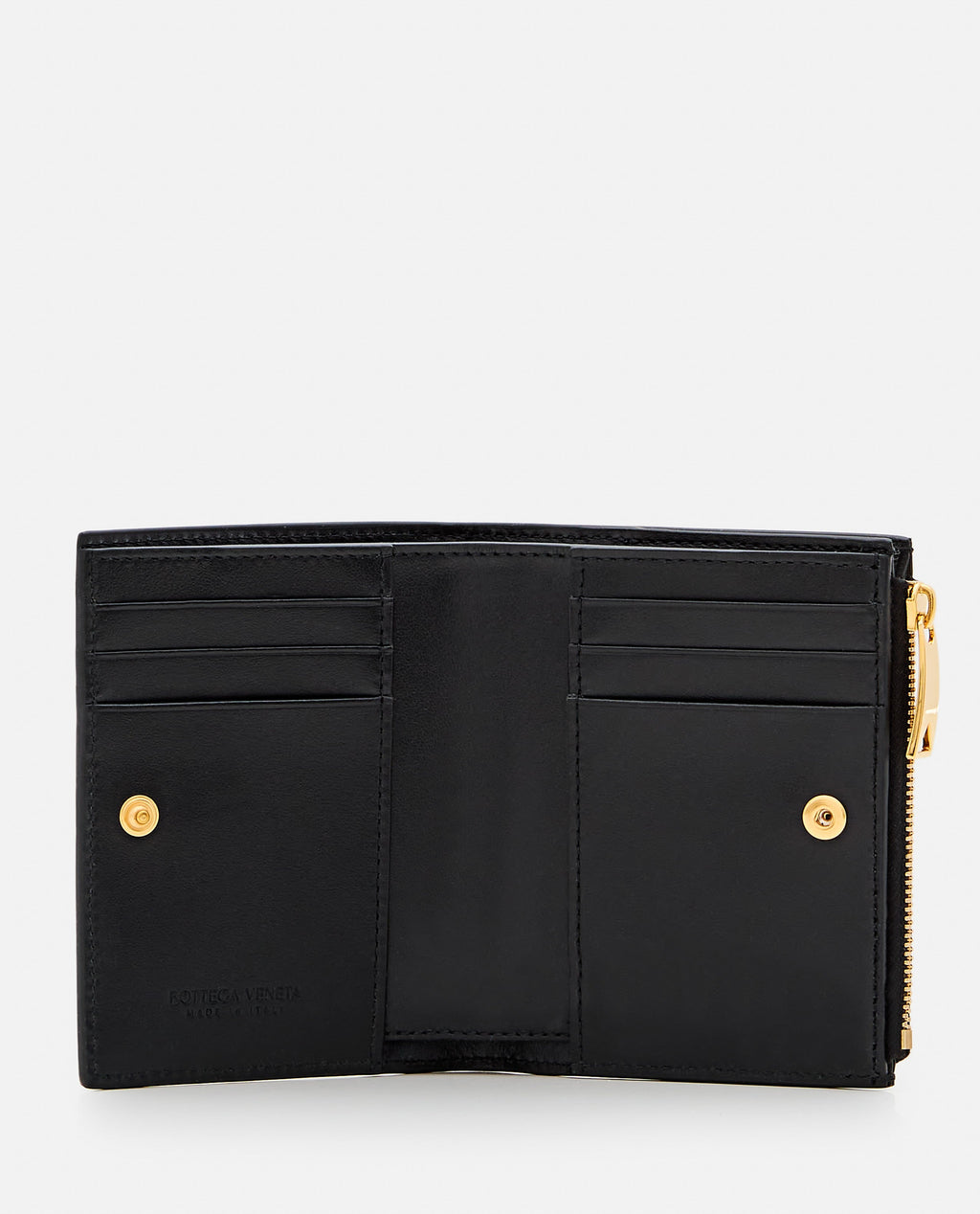 Bottega Veneta Women Leather Card-Holder Intrecciato