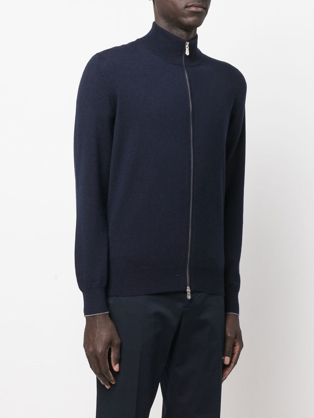 Brunello Cucinelli Men Cashmere Zipped Cardigan