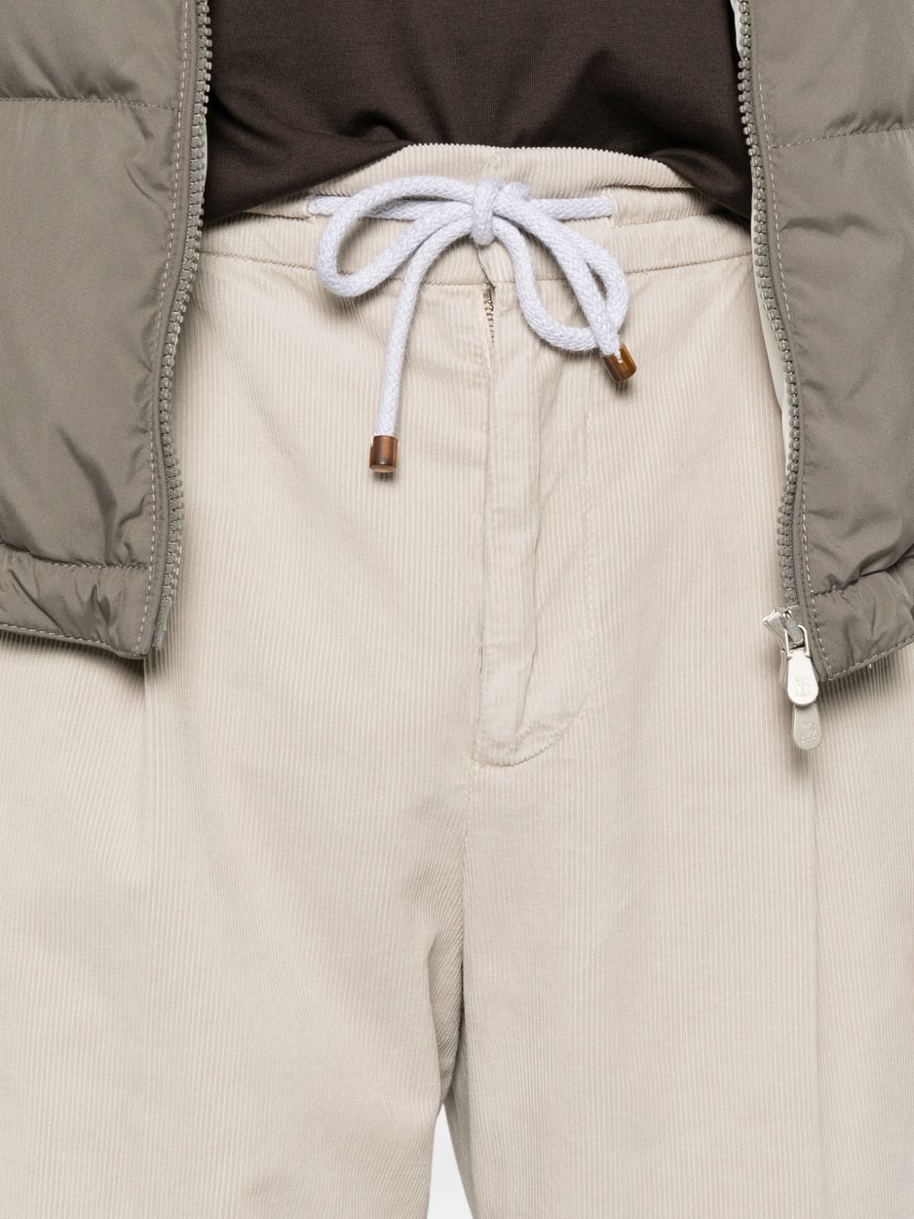 Brunello Cucinelli Men Velvet Trousers
