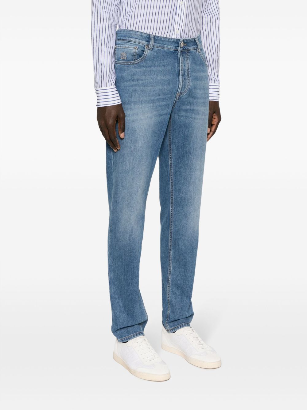 Brunello Cucinelli Men Denim Cotton Jeans