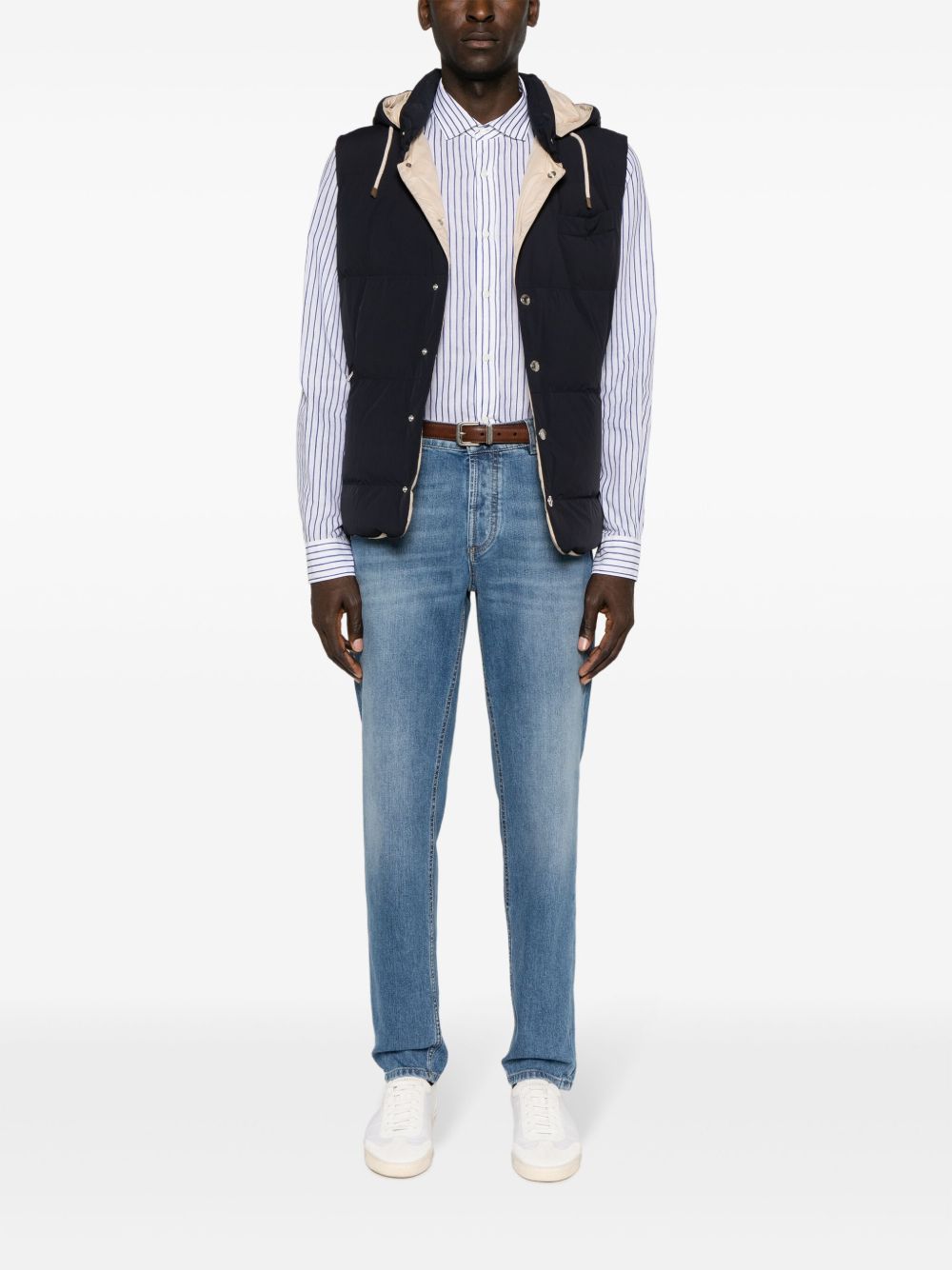 Brunello Cucinelli Men Denim Cotton Jeans