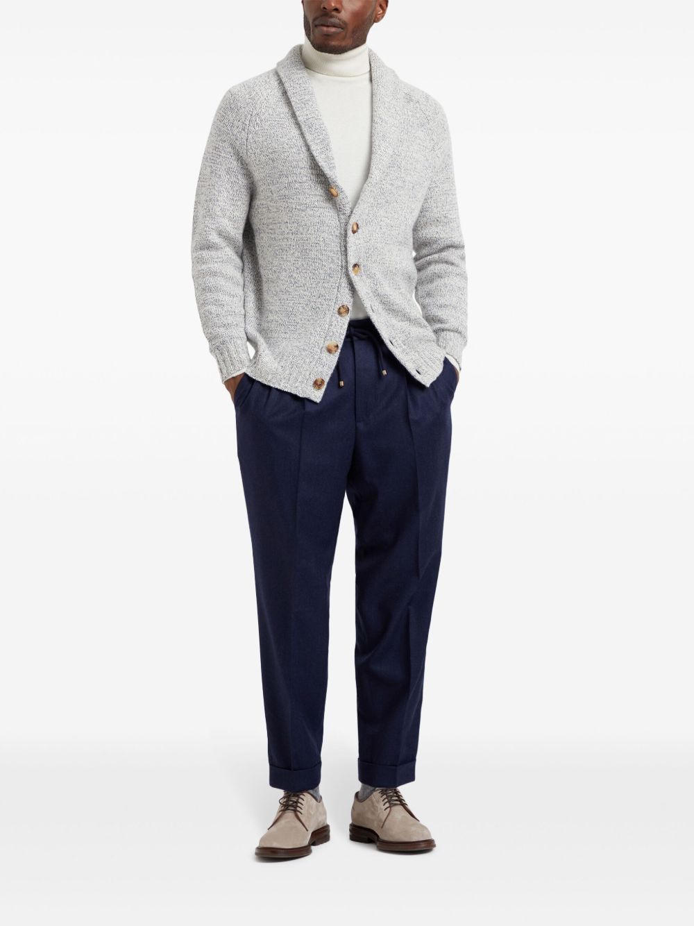 Brunello Cucinelli Men Wool Trousers