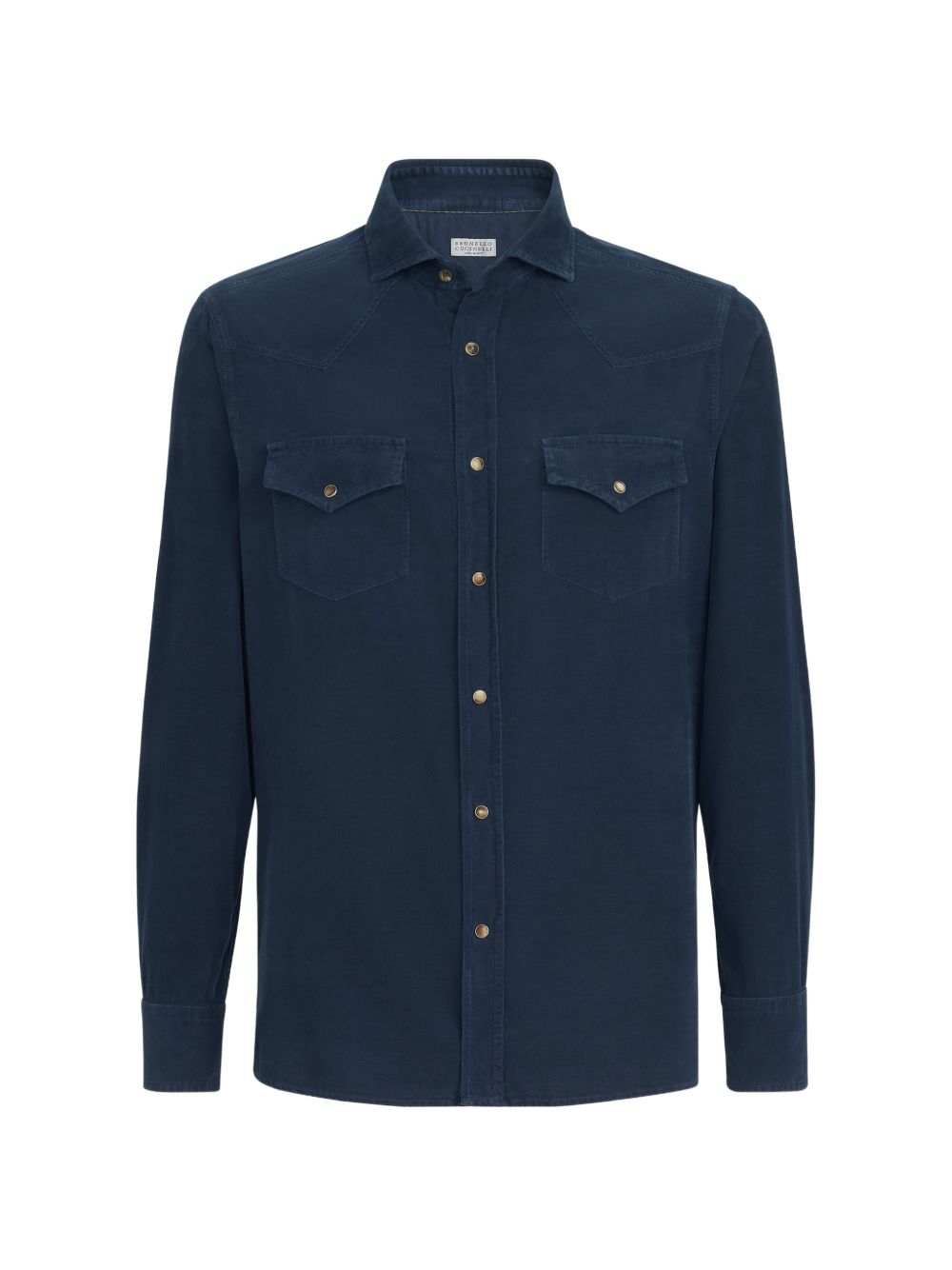 Brunello Cucinelli Men Cotton Shirt
