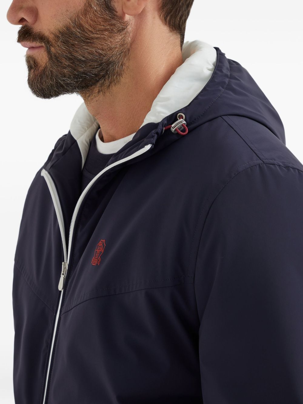 Brunello Cucinelli Men Water-Resistant Blouson Jacket