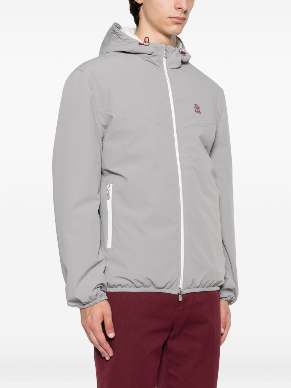 Brunello Cucinelli Men Water-Resistant Blouson Jacket