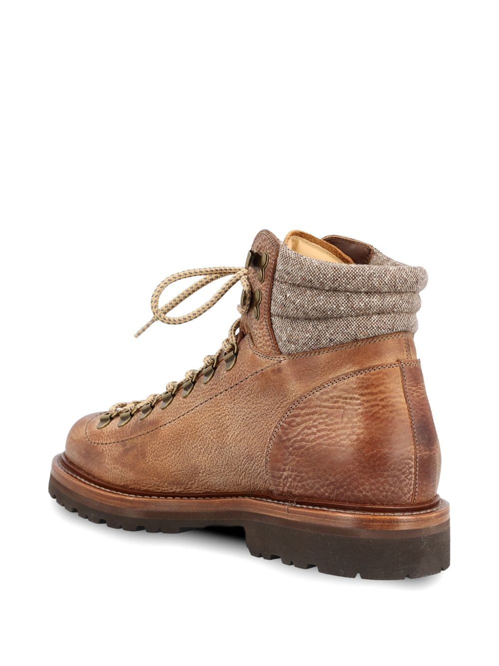 Brunello Cucinelli Men Leather Ankle Boots
