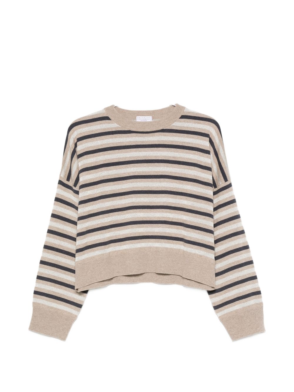 Brunello Cucinelli Women Striped Cashmere Sweater