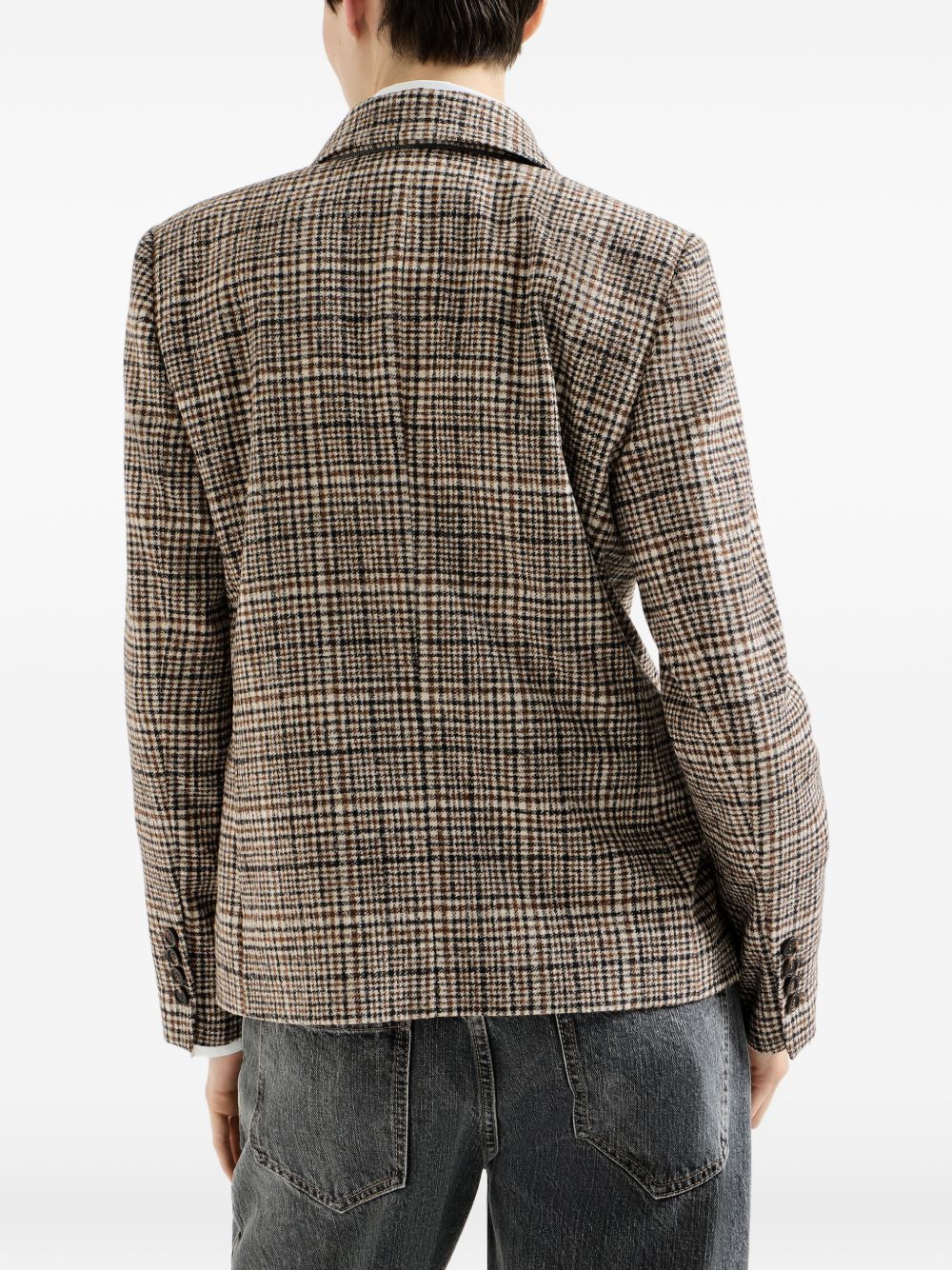 Brunello Cucinelli Women Wool Double-Breasted Jacket