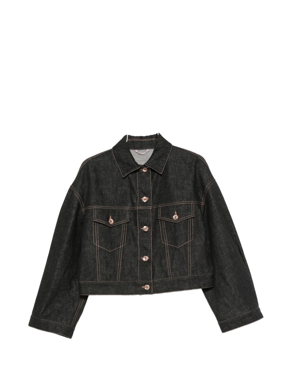 Brunello Cucinelli Women Denim Cotton Jacket