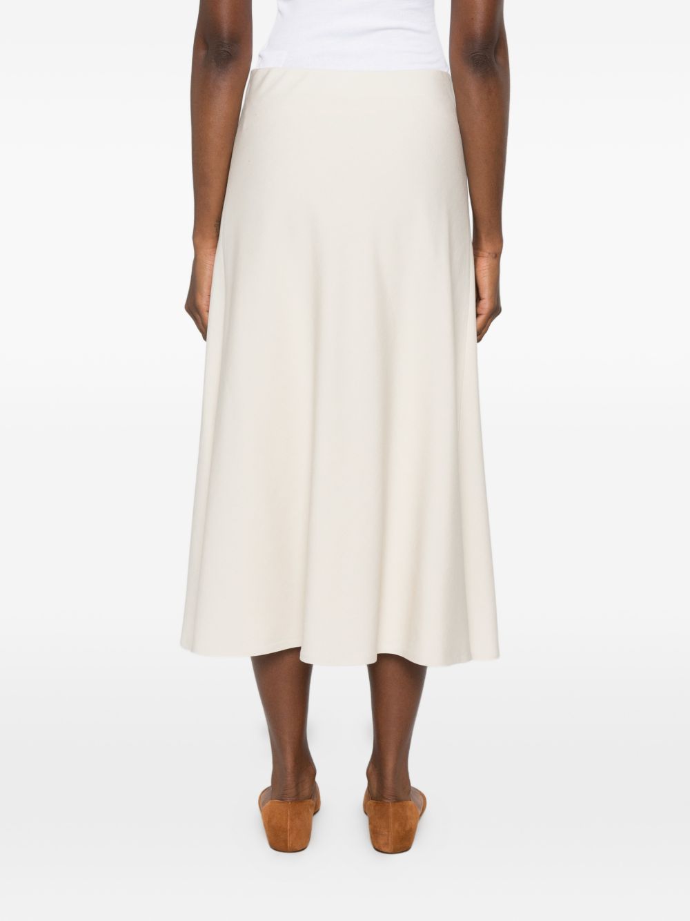 Brunello Cucinelli Women Wool Blend Midi Skirt