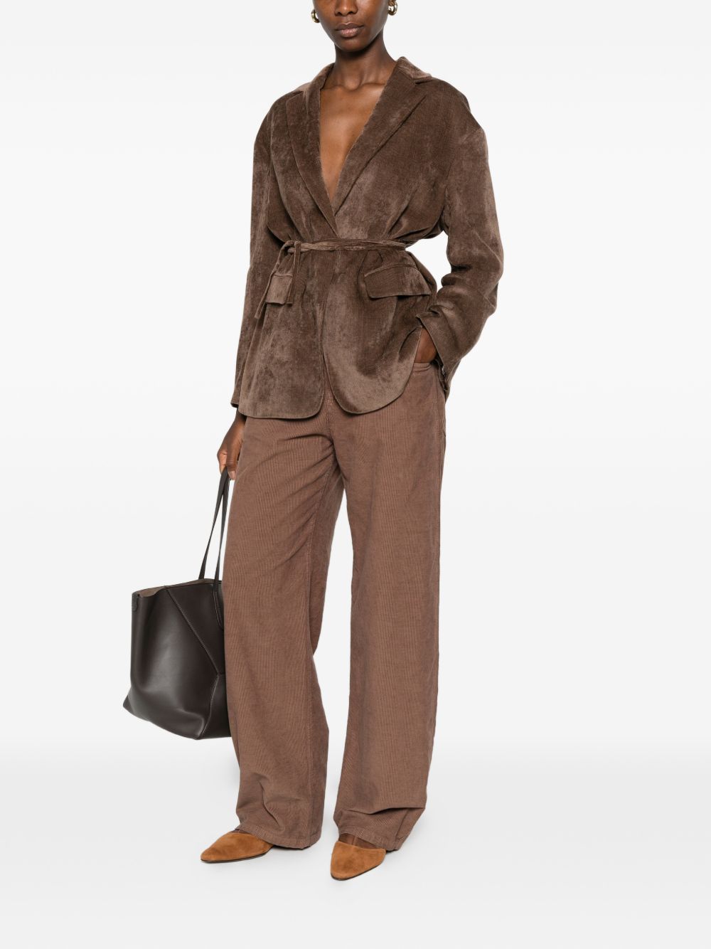 Brunello Cucinelli Women Velvet Trousers