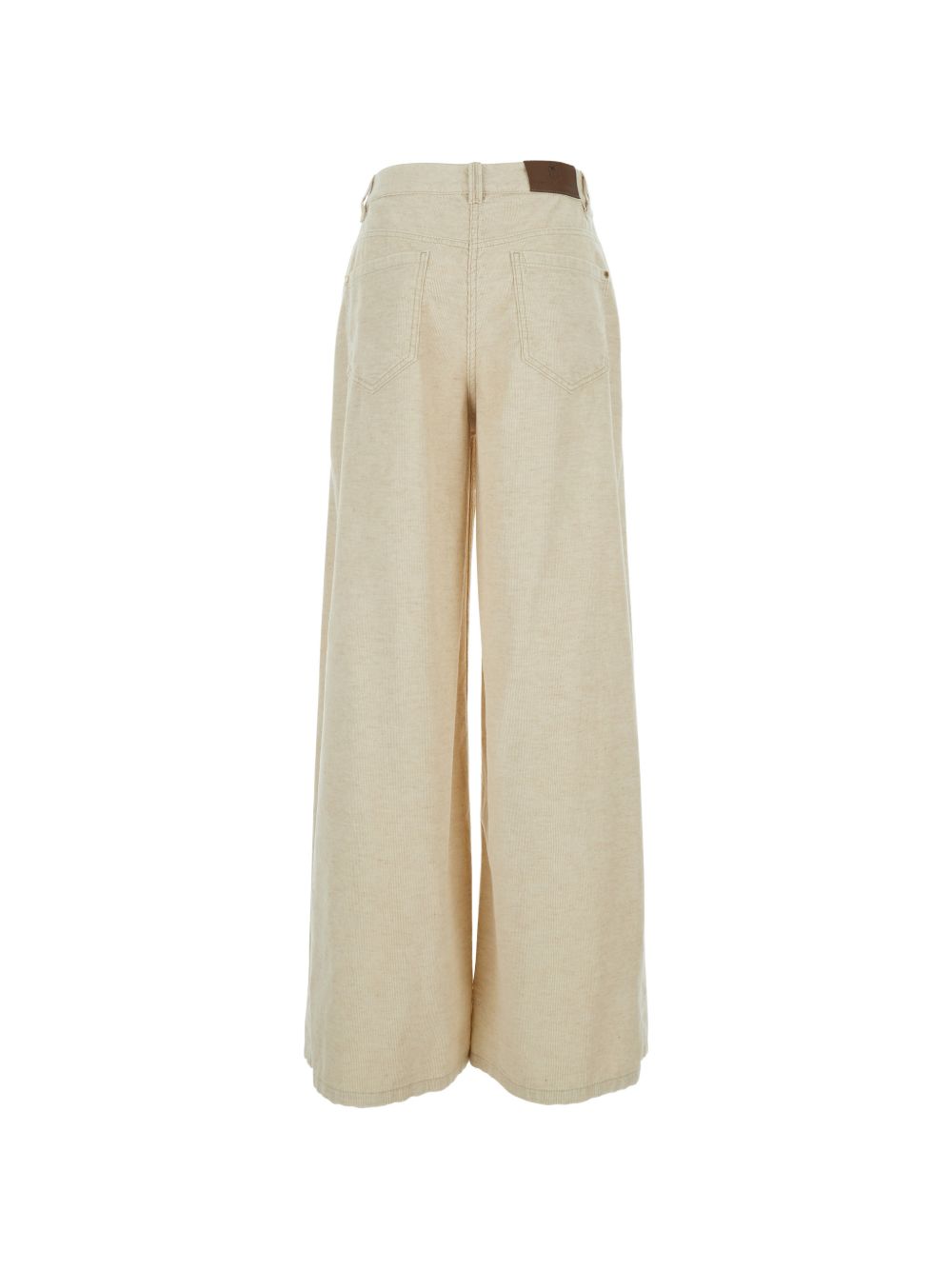 Brunello Cucinelli Women Velvet Flared-Leg Trousers