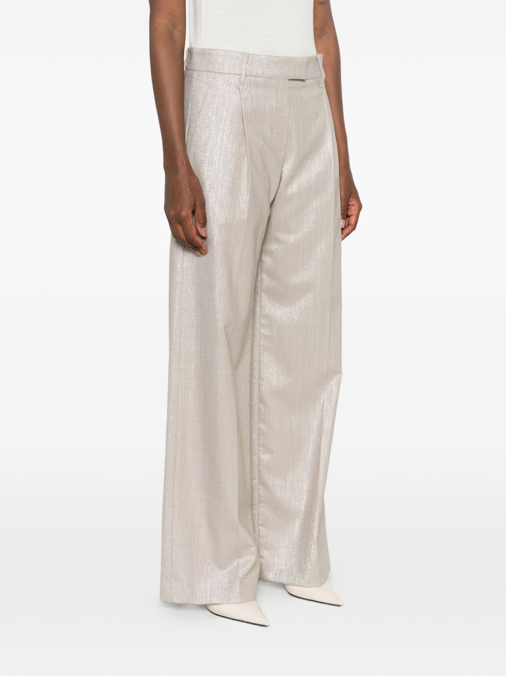 Brunello Cucinelli Women Wool Blend Trousers