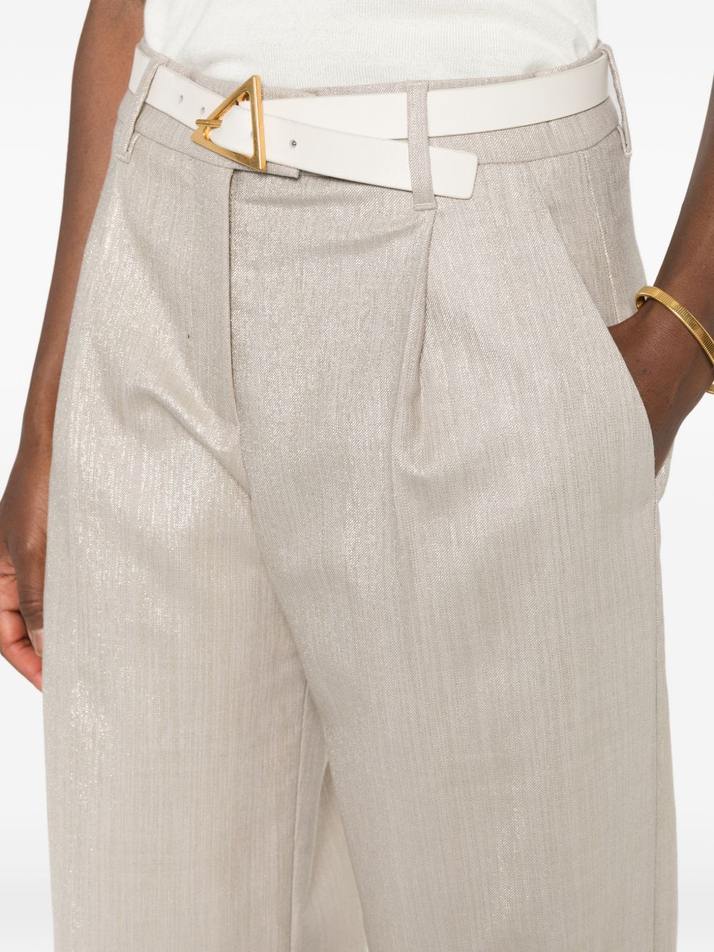 Brunello Cucinelli Women Wool Blend Trousers