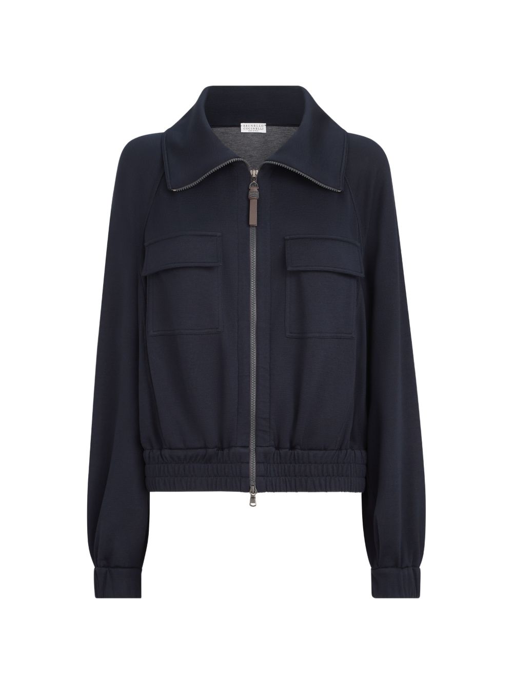 Brunello Cucinelli Women Cotton And Silk Sweatshirt