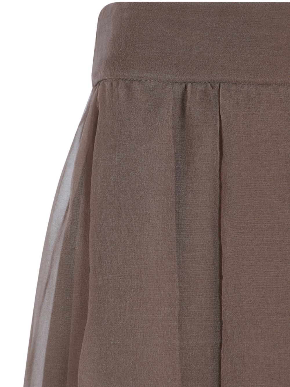 Brunello Cucinelli Women Silk Midi Skirt
