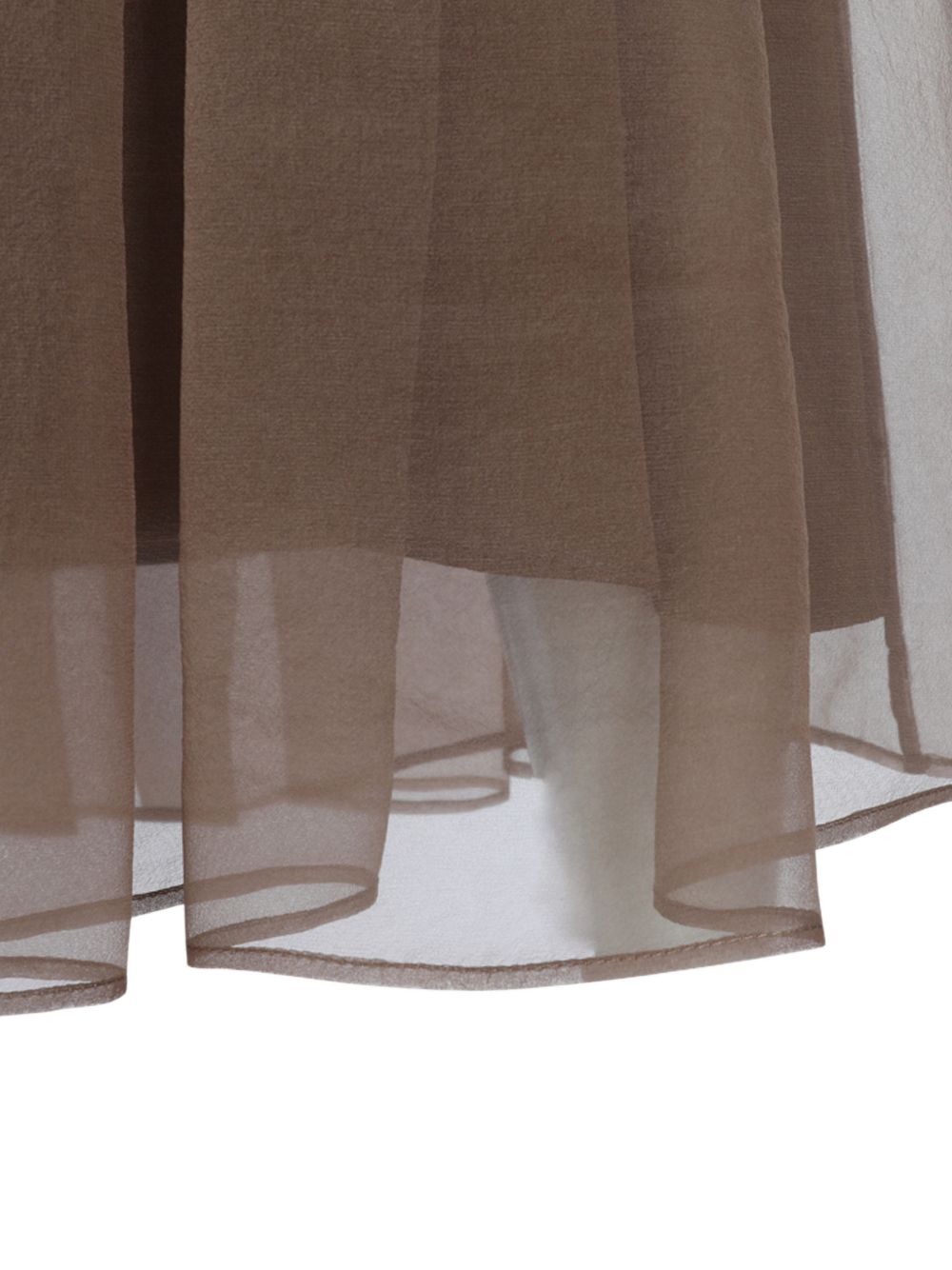 Brunello Cucinelli Women Silk Midi Skirt