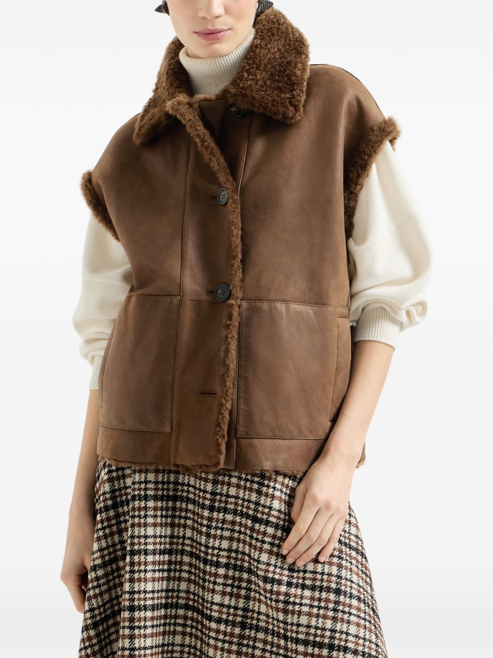 Brunello Cucinelli Women Reversible Vest