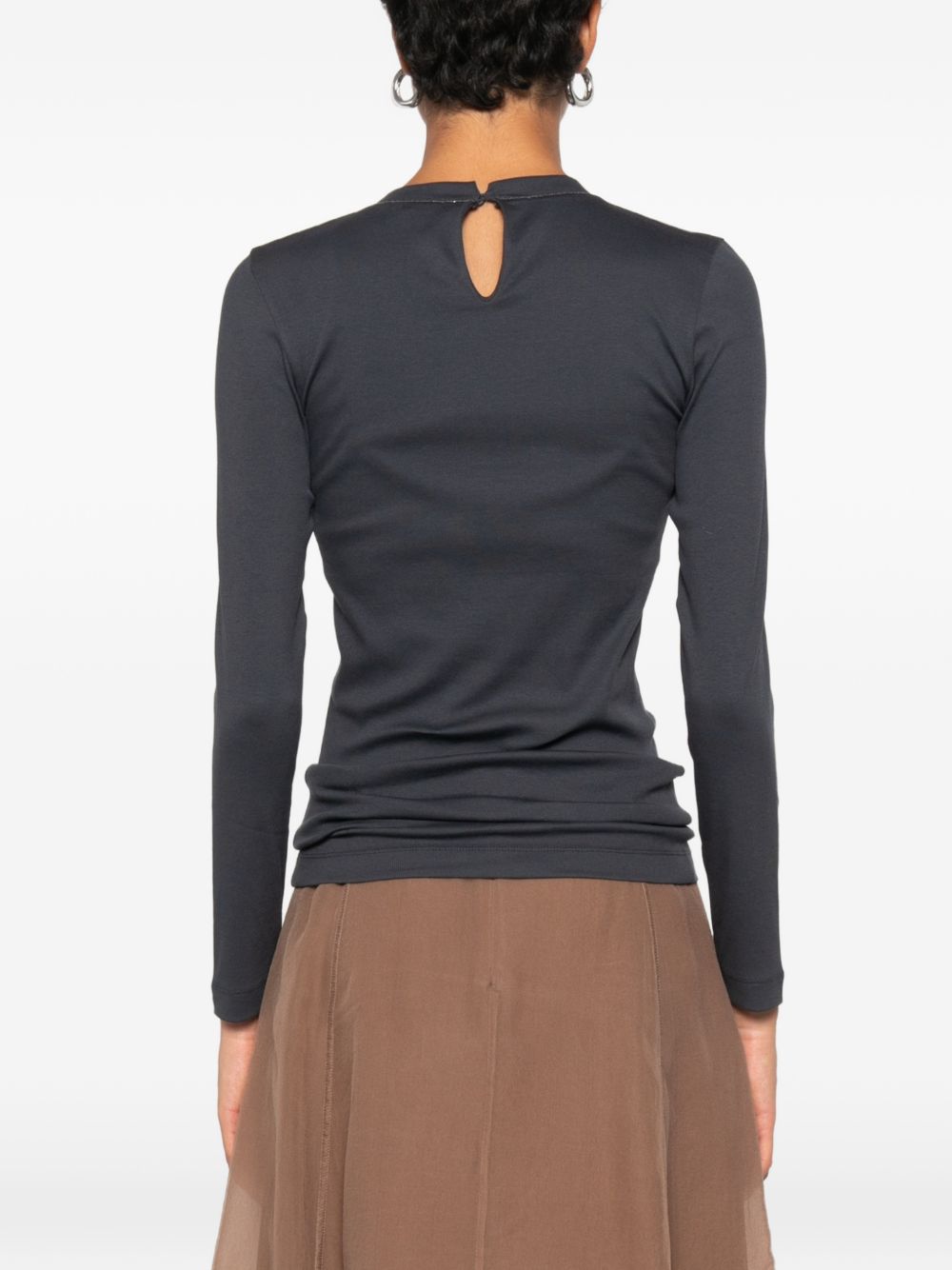 Brunello Cucinelli Women Cotton Crewneck Sweater