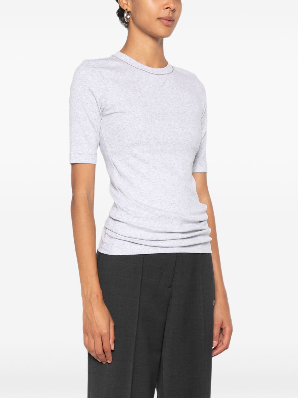Brunello Cucinelli Women Cotton Crewneck Sweater