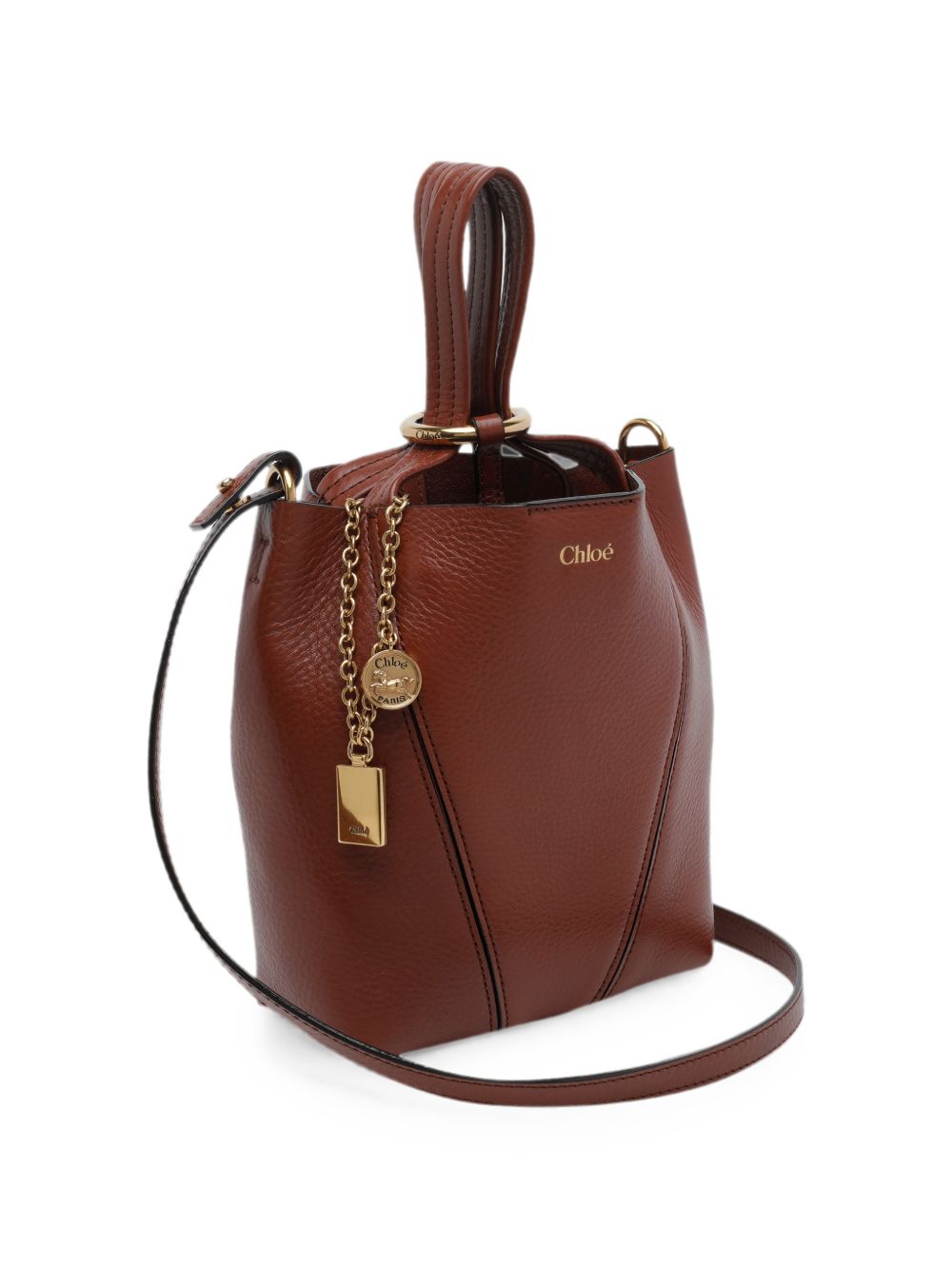 Chloé Women Chloé Spin Small Leather Tote