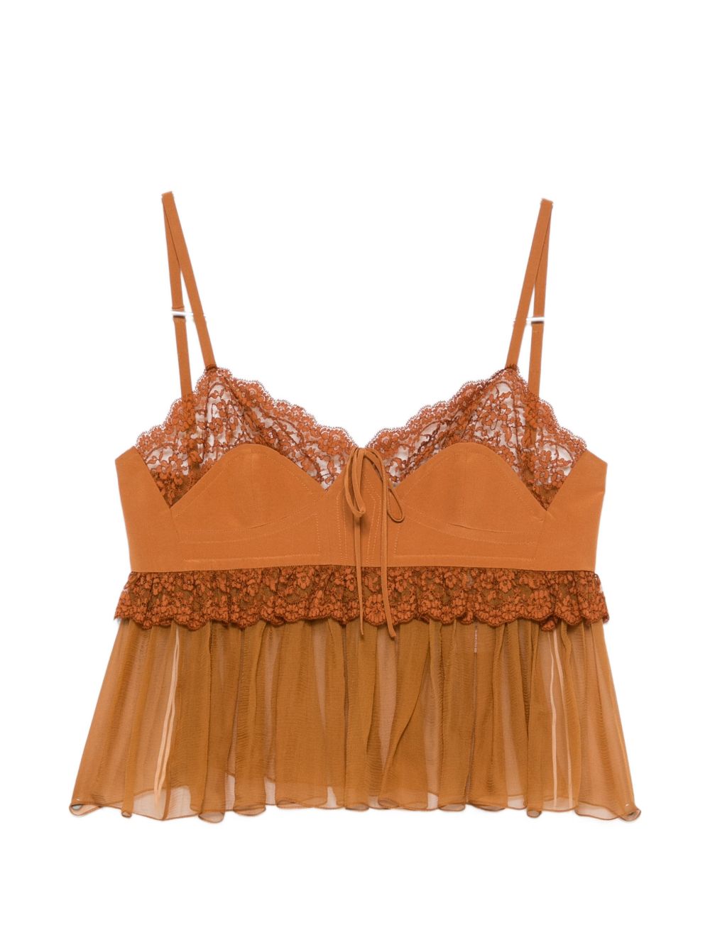 Chloé Women Silk Laced Top
