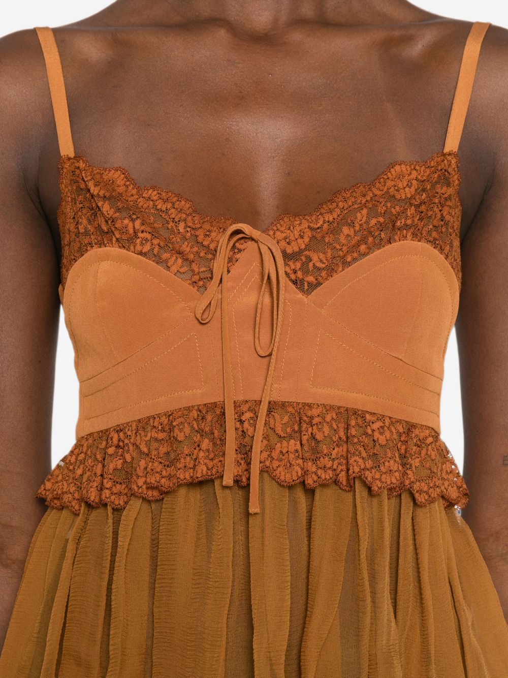 Chloé Women Silk Laced Top