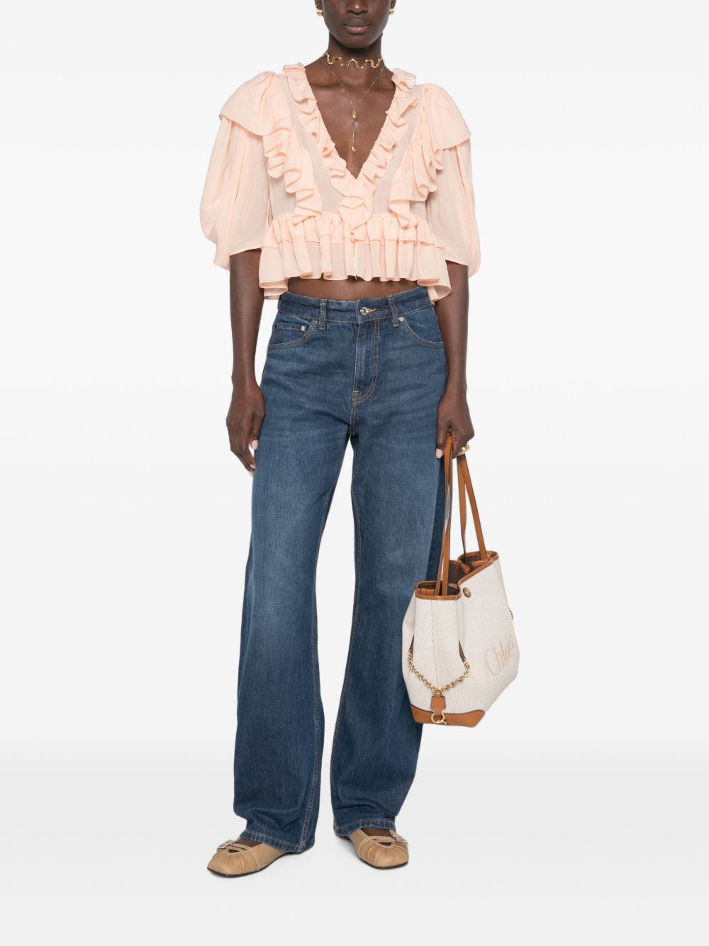 Chloé Women Silk Top