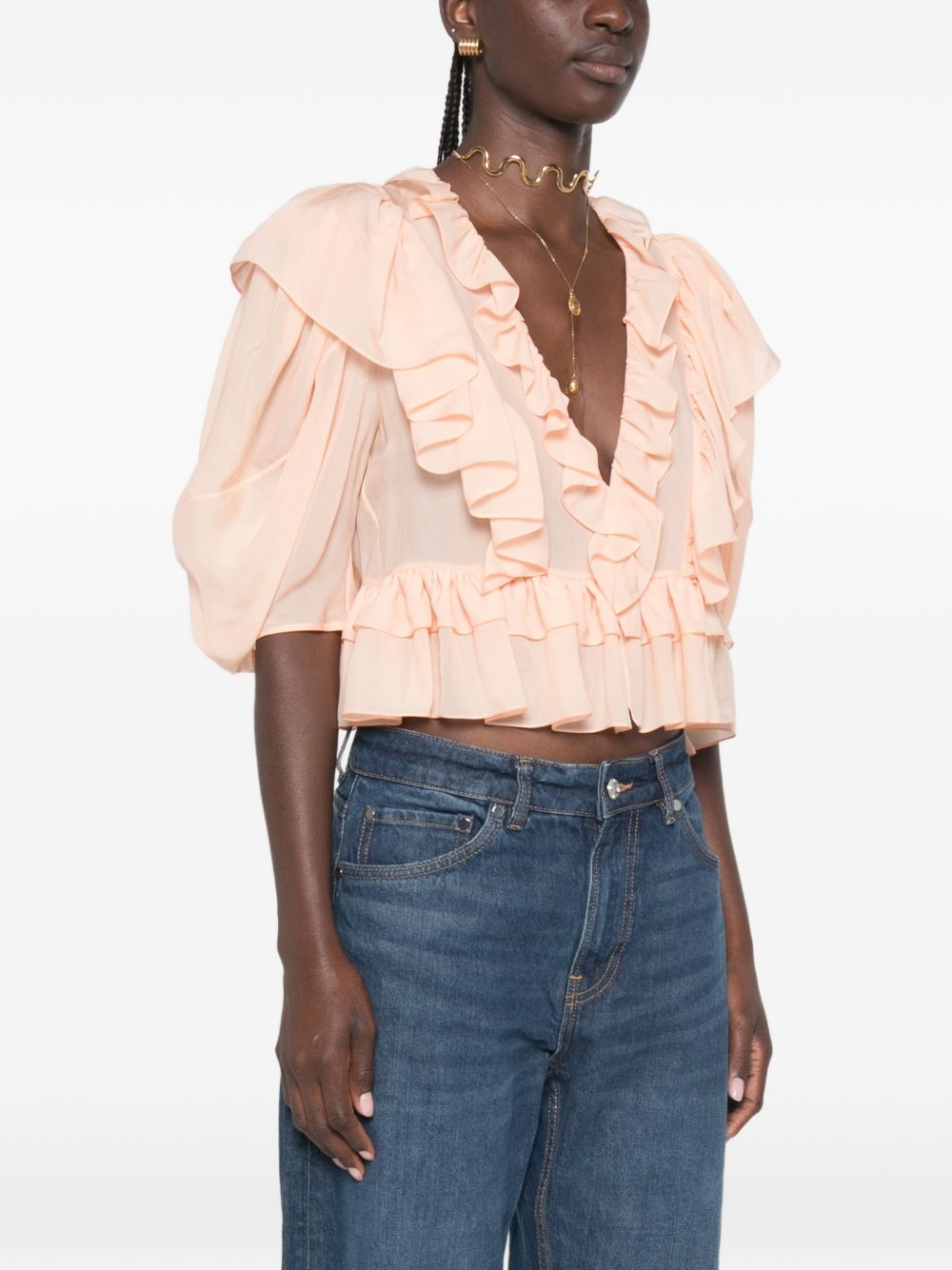 Chloé Women Silk Top
