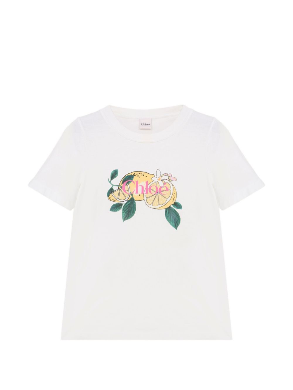Chloé Women Printed Cotton T-Shirt