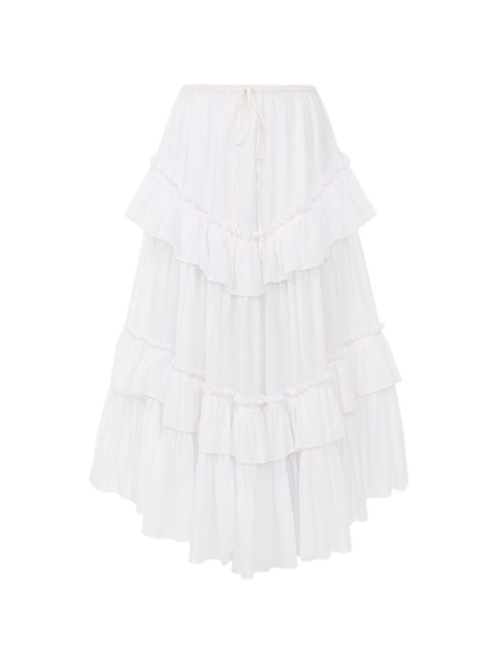 Chloé Women Cotton Midi Skirt