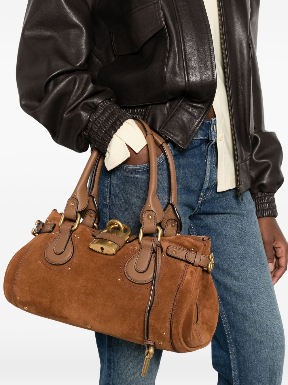 Chloé Women Paddington Leather Shoulder Bag